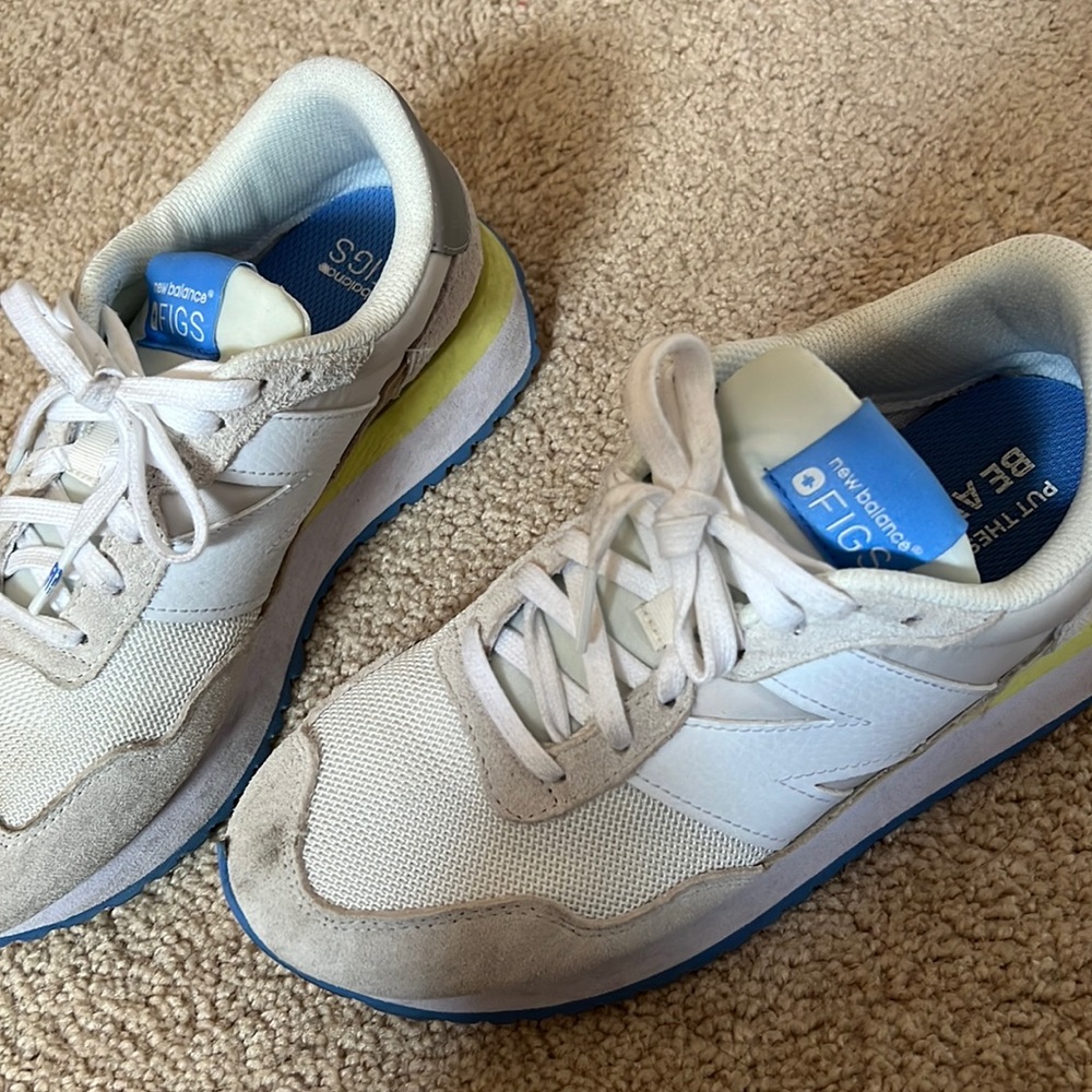 New balance x Figs shoes.